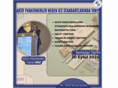 AKTİF PARATONERLER NEDEN IEC STANDARTLARINDA YOK?