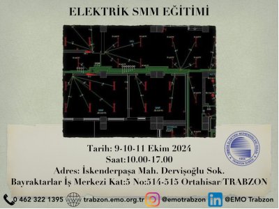 ELEKTRİK SMM EĞİTİMİ