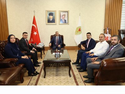 KAHRAMANMARAŞ TEMSİLCİLİĞİMİZ VALİLİK ZİYARETİ