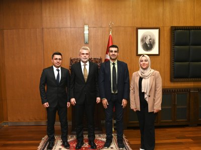 KAHRAMANMARAŞ BÜYÜKŞEHİR BELEDİYE BAŞKANI SAYIN  FIRAT GÖRGELİ ZİYARETİ