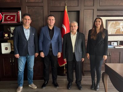 KEPEZ KAYMAKAMI SN. NUSRET ŞAHİN`E ZİYARETTE BULUNULDU