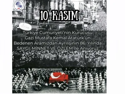 10 KASIM ATATÜRK` Ü ANMA