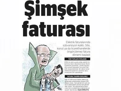 ŞİMŞEK FATURASI (BİRGÜN)