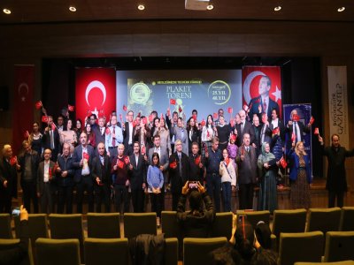 MESLEKTE 40.YIL. VE 25. YIL PLAKET TÖRENİ DÜZENLENDİ
