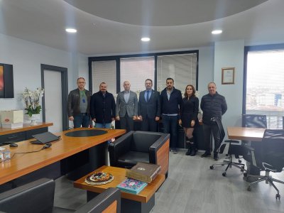 UEDAŞ GENEL MÜDÜRÜ ZİYARET EDİLDİ