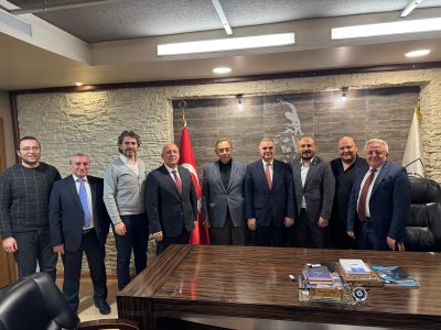 EMO ANKARA ŞUBESİNDEN MMO KAYSERİ ŞUBESİNE ZİYARET