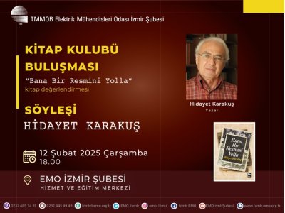 KİTAP KULUBÜ BULUŞMASI: <B>HİDAYET KARAKUŞ</B>