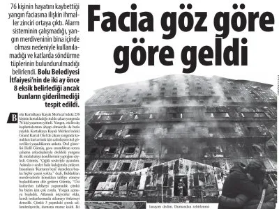 FACİA GÖZ GÖRE GÖRE GELDİ (KARAR GAZETESİ, 23.01.2025)