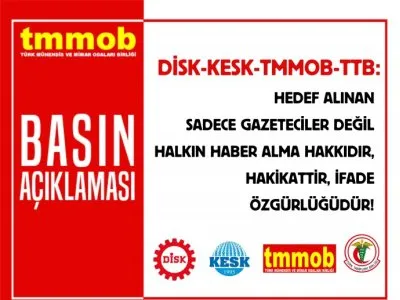 HEDEF ALINAN SADECE GAZETECİLER DEĞİL HAKİKATTİR!