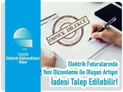 ELEKTRİK FATURALARINDA YENİ DÜZENLEME İLE OLUŞAN ARTIŞIN İADESİ TALEP EDİLEBİLİR!