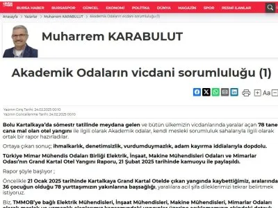 AKADEMİK ODALARIN VİCDANİ SORUMLULUĞU (1) (BURSAHABER.COM, 24.02.2025)