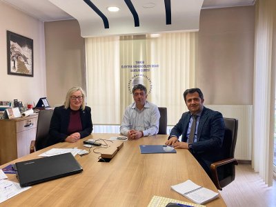 SAMSUN ÜNİVERSİTESİ REKTÖR YARDIMCISI PROF. DR. SELAHATTİN KAYNAK EMO SAMSUN ŞUBEMİZİ ZİYARET ETTİ