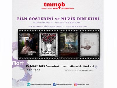 FİLM GÖSTERİMİ VE MÜZİK DİNLETİSİ
