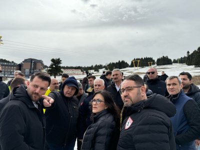 ULUDAĞ`DA YANAN OTELDE İNCELEME YAPILDI