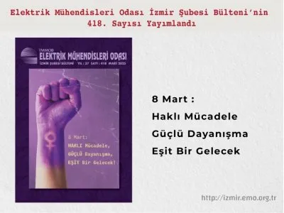 SAYI 418: <B>HAKLI MÜCADELE, GÜÇLÜ DAYANIŞMA, EŞİT BİR GELECEK</B>