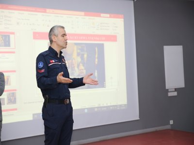ŞUBEMİZDEN İSTANBUL İTFAİYESİ ÇALIŞANLARINA YÖNELİK EĞİTİM