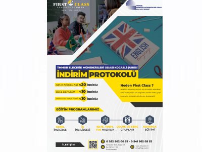FIRST CLASS LANGUAGE ACADEMY İLE EMO KOCAELİ ŞUBESİ ARASINDA PROTOKOL İMZALANDI