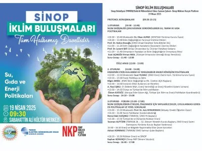 SİNOPTA İKLİM BULUŞMASI GERÇEKLEŞTİRİLECEK