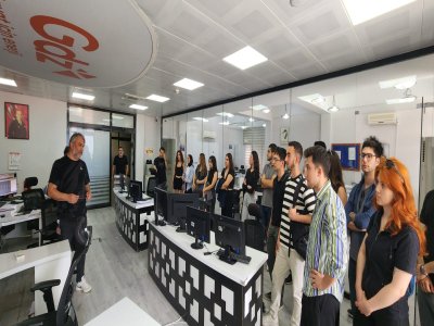 EMO-GENÇ ÜYELERİ GDZ ELEKTRİK DAĞITIM A.Ş.`YE TEKNİK GEZİ GERÇEKLEŞTİRDİ
