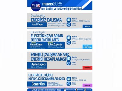 EMO TV`DE MAYIS AYI BOYUNCA İŞÇİ SAĞLIĞI VE İŞ GÜVENLİĞİ KONULARINDA ÖZEL ETKİNLİKLER DÜZENLENECEK