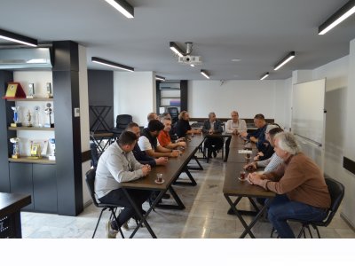 ELEKTRİK MÜHENDİSLERİ ODASI YÖNETİM KURULU İLE ORTAK TOPLANTI YAPILDI