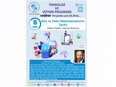SES VE DATA HABERLEŞMESİNİN TARİHİ BAŞLIKLI WEBINAR DÜZENLENECEK