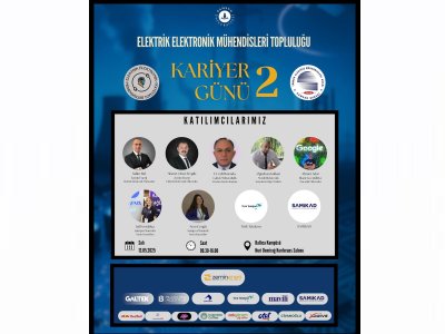 SAMSUN ÜNİVERSİTESİ ELEKTRİK-ELEKTRONİK MÜHENDİSLİĞİ TOPLULUĞU ``KARİYER GÜNLERİ-2`` ETKİNLİĞİ DÜZENLİYOR