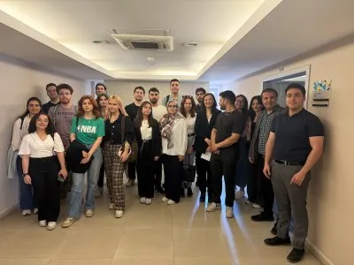 DEMOKRASİ ÜNİVERSİTESİ ÖĞRENCİLERİ TÜRK TELEKOM TEKNİK GEZİSİ