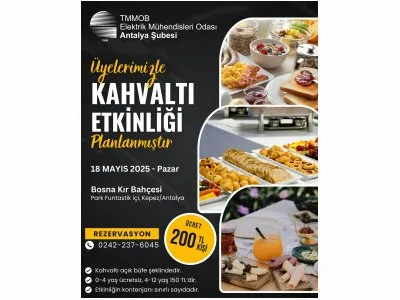 ÜYELERİMİZLE KAHVALTIDA BULUŞUYORUZ!