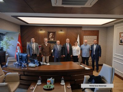 TEDAŞ VE TEİAŞ YETKİLİLERİYLE ETUK HAZIRLIKLARI KAPSAMINDA GÖRÜŞMELER GERÇEKLEŞTİRİLDİ