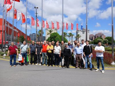 WIN EURASIA 2025 FUARINA TEKNİK GEZİ DÜZENLENDİ