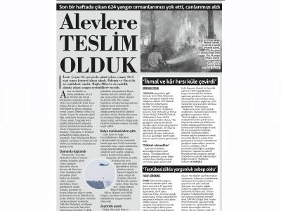 KAR HIRSI KÜLE ÇEVİRDİ (CUMHURİYET GAZETESİ ,05.07.2025)