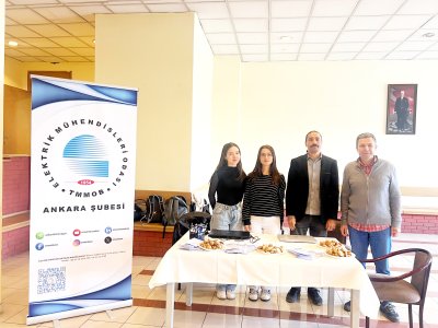 GAZİ ÜNİVERSİTESİNDE STANT AÇTIK