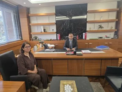 ŞUBE BAŞKANIMIZ İSLİM ARIKAN, GAZİANTEP ORGANİZE SANAYİ BÖLGESİ (OSB) MÜDÜRÜ ÖZER ÖZCANI ZİYARET ETTİ.