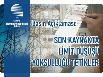 EMO UYARDI: SON KAYNAKTA LİMİT DÜŞÜŞÜ <B>YOKSULLUĞU </B>TETİKLER